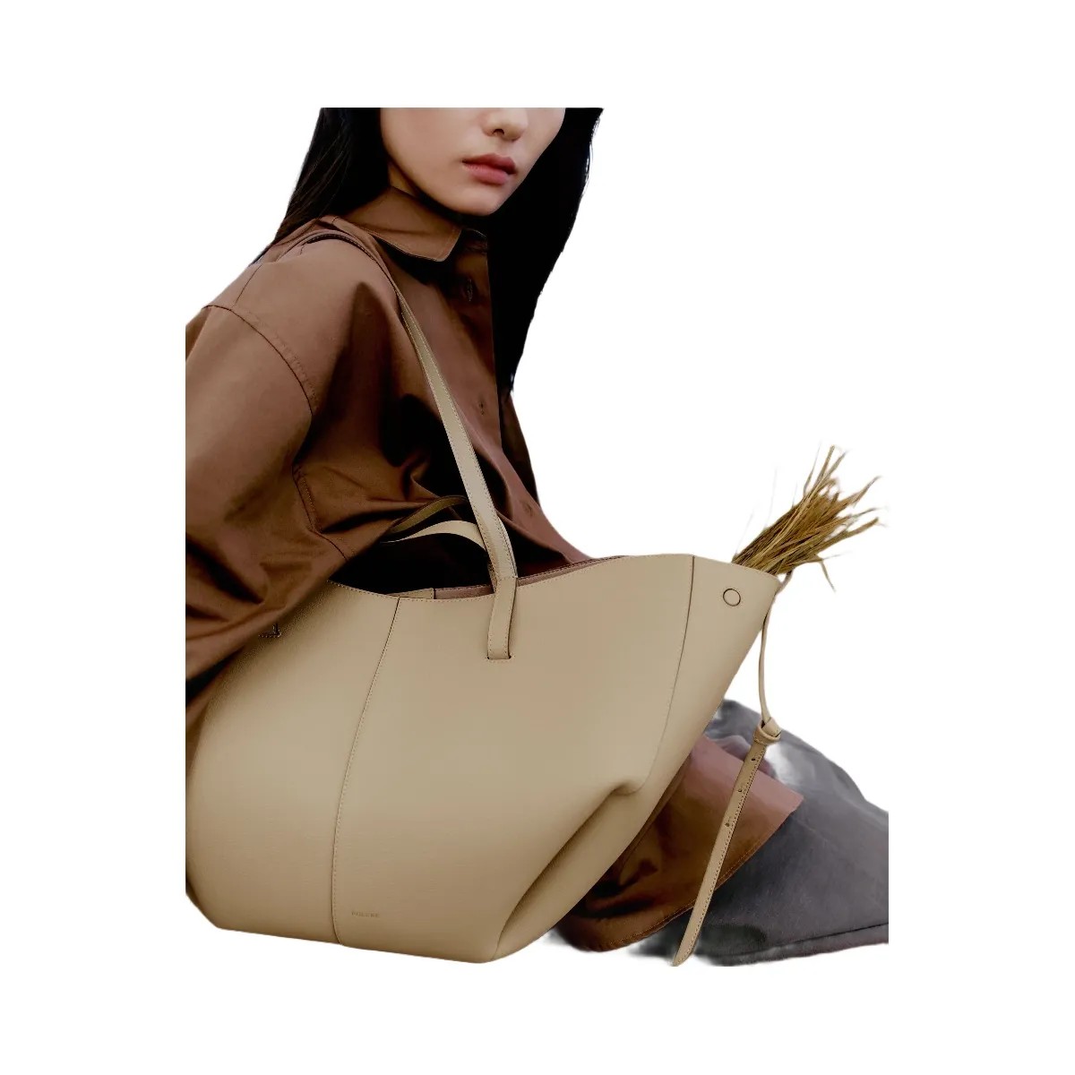 Polène Cyme 'Textured Sand' - HypeFly India View 3