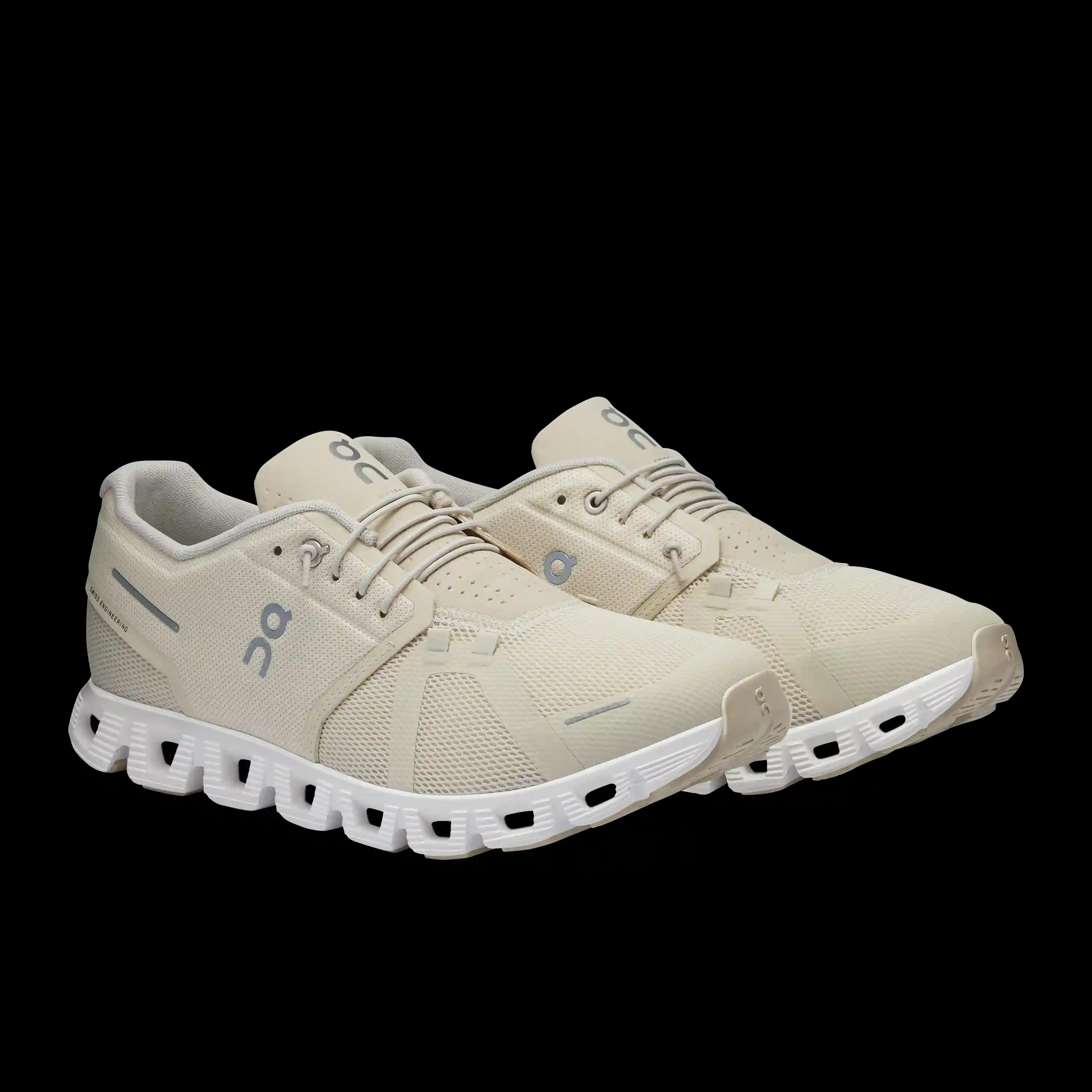 Cloud 5 Cream Sand On Running - HypeFly India View 2