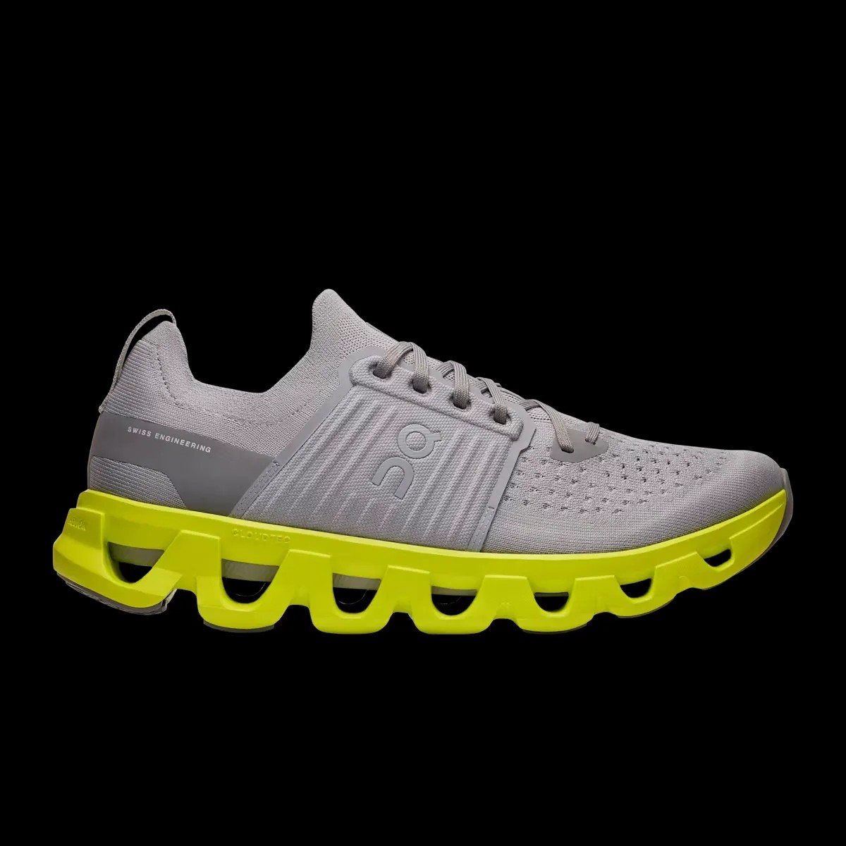 On Running Cloudswift 4 Alloy | Lime - HypeFly India View 1
