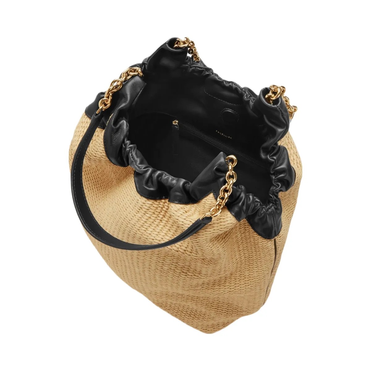 DeMellier The Miami warm raffia black smooth - HypeFly India View 4