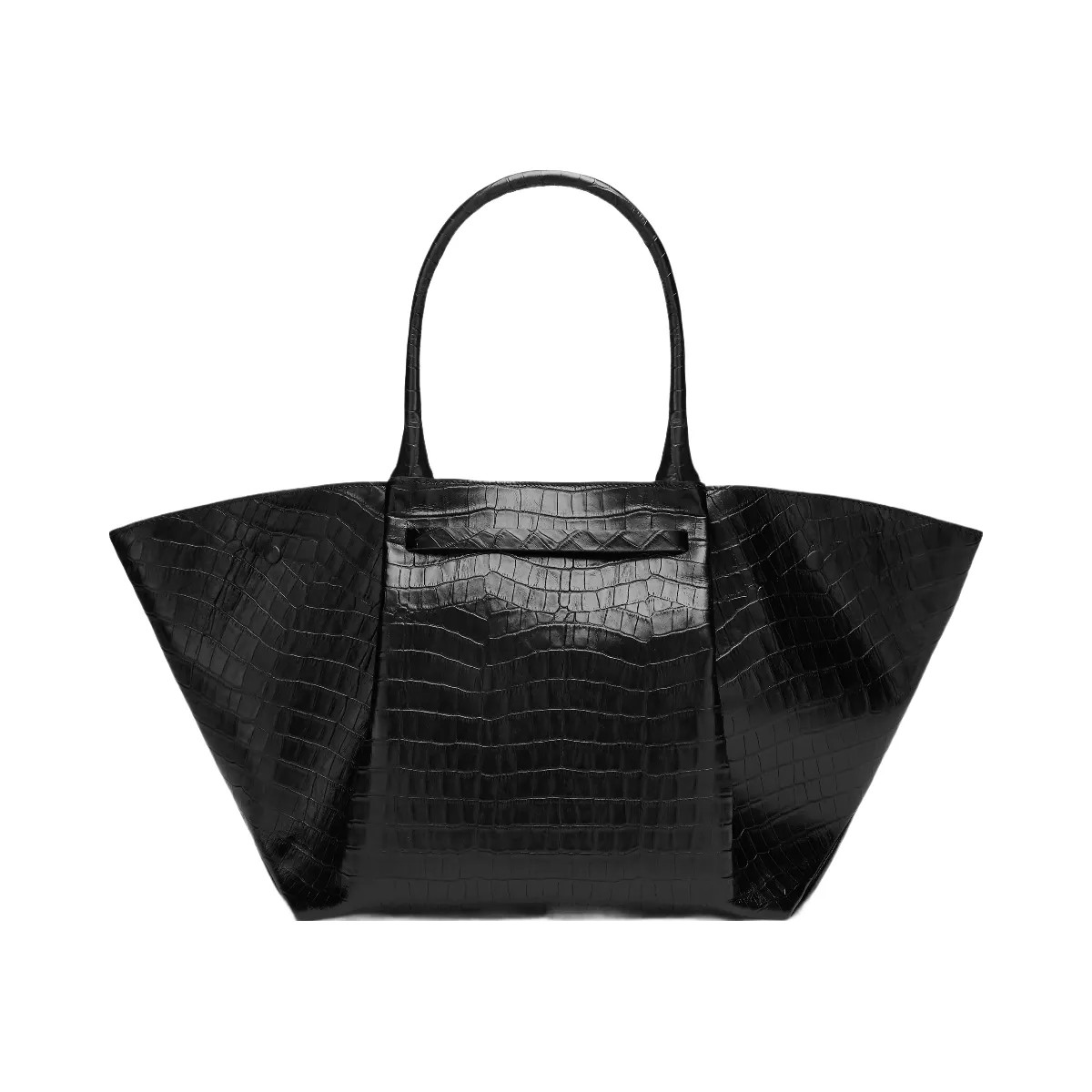 DeMellier The New York black croc-effect - HypeFly India View 4