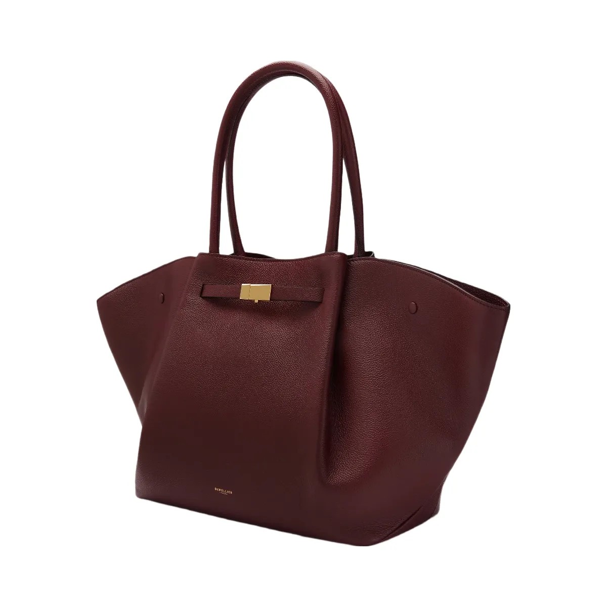 DeMellier The New York burgundy small grain - HypeFly India View 3