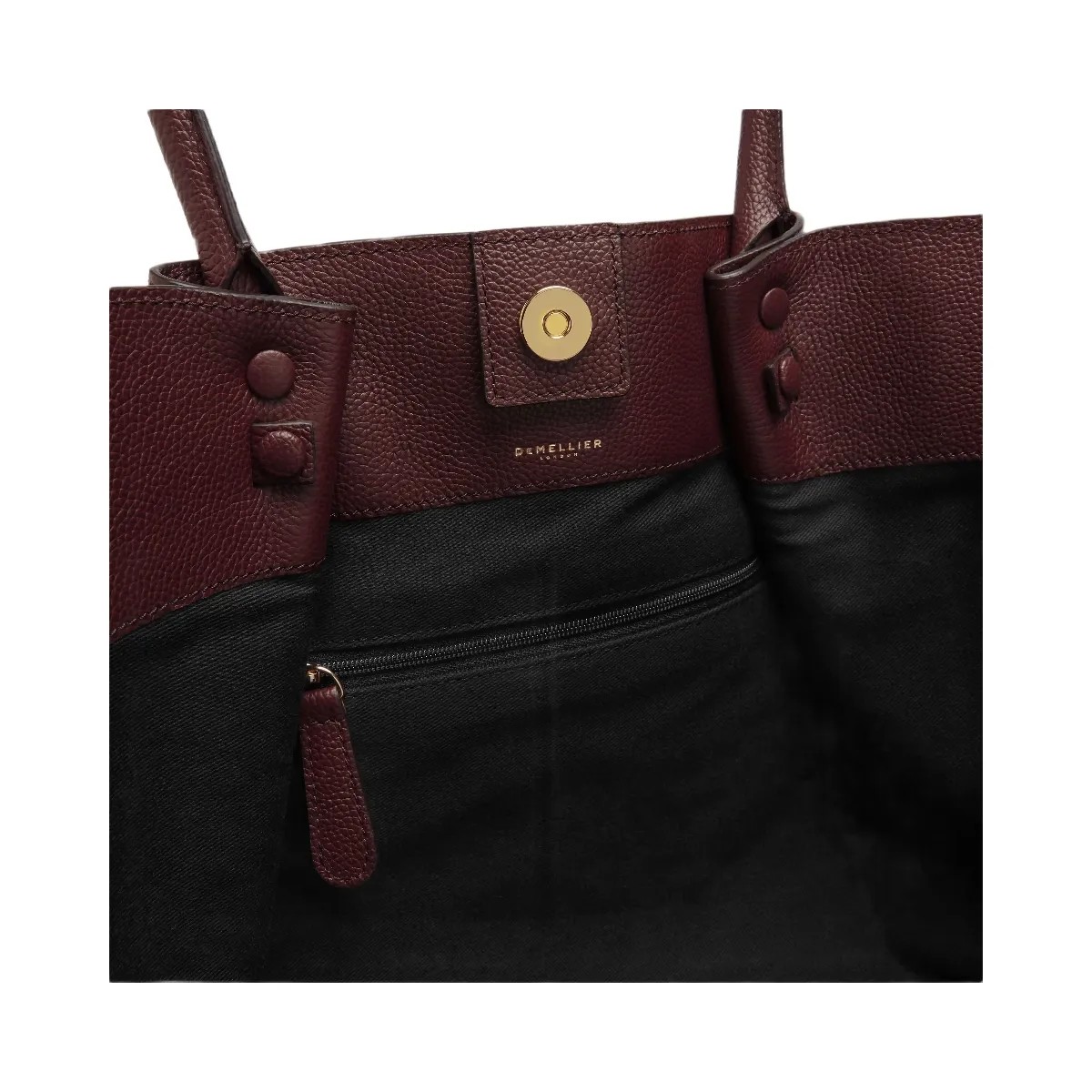 DeMellier The New York burgundy small grain - HypeFly India View 6