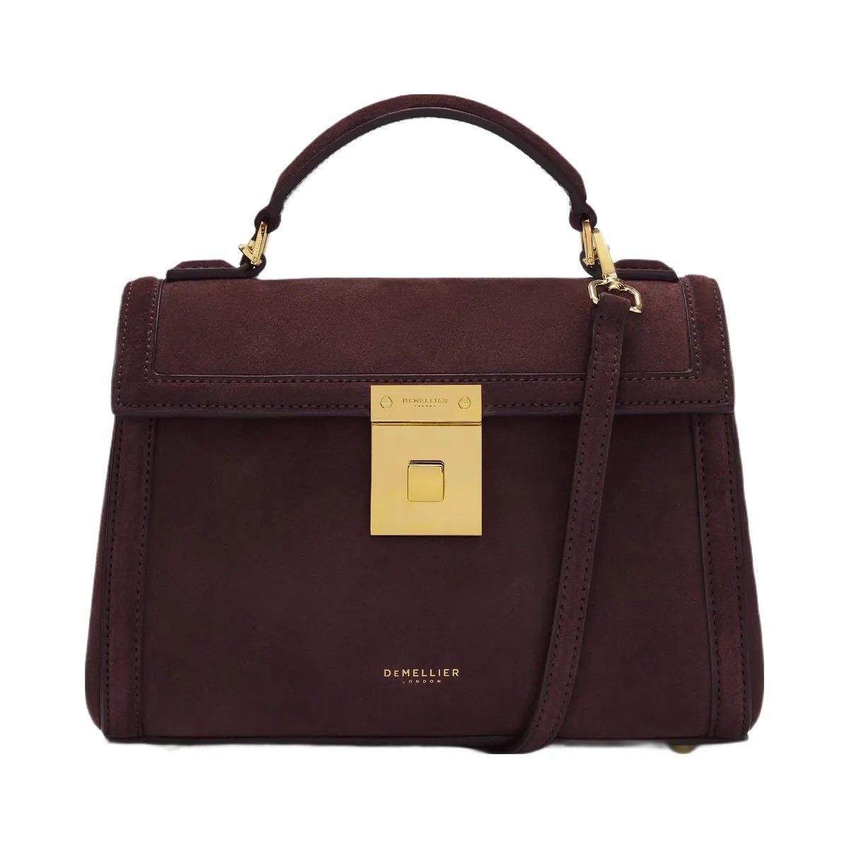 DeMellier The Paris burgundy suede - HypeFly India View 1
