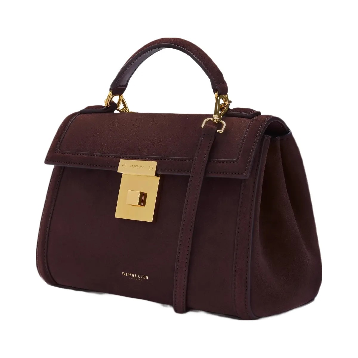 DeMellier The Paris burgundy suede - HypeFly India View 2