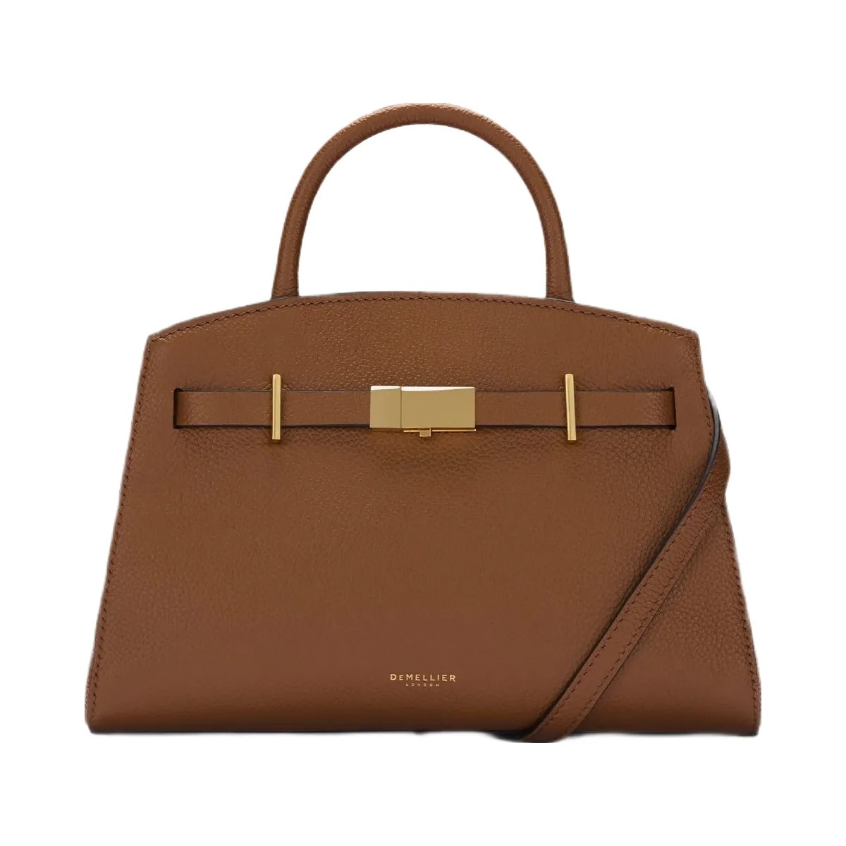 DeMellier The Small Hudson tan small grain - HypeFly India View 1