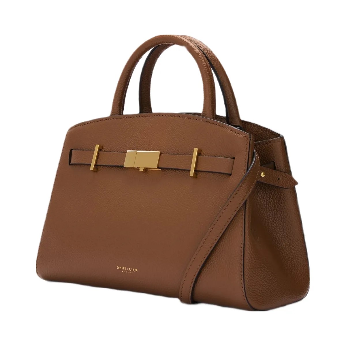 DeMellier The Small Hudson tan small grain - HypeFly India View 2