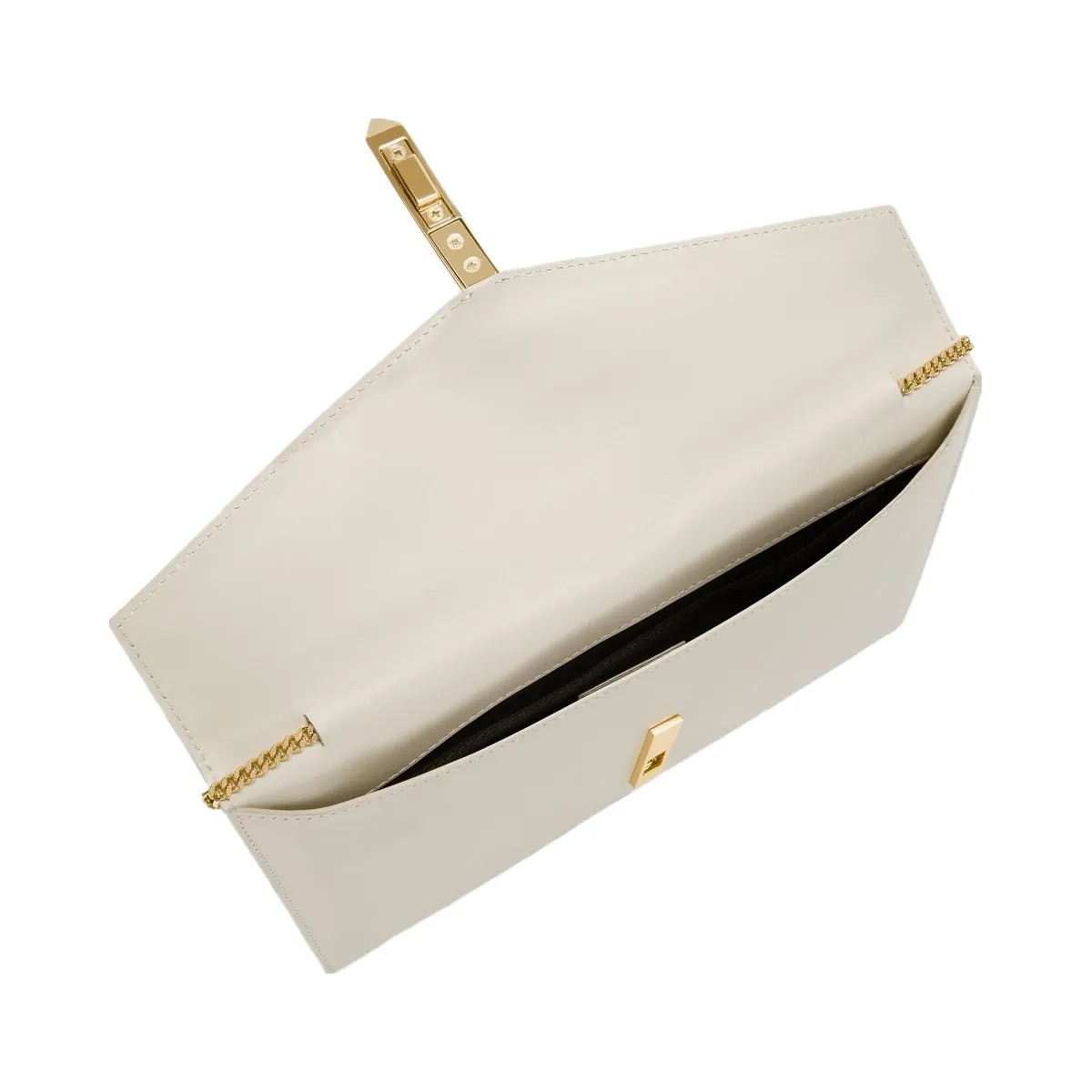 DeMellier The Tokyo Clutch off-white smooth - HypeFly India View 4