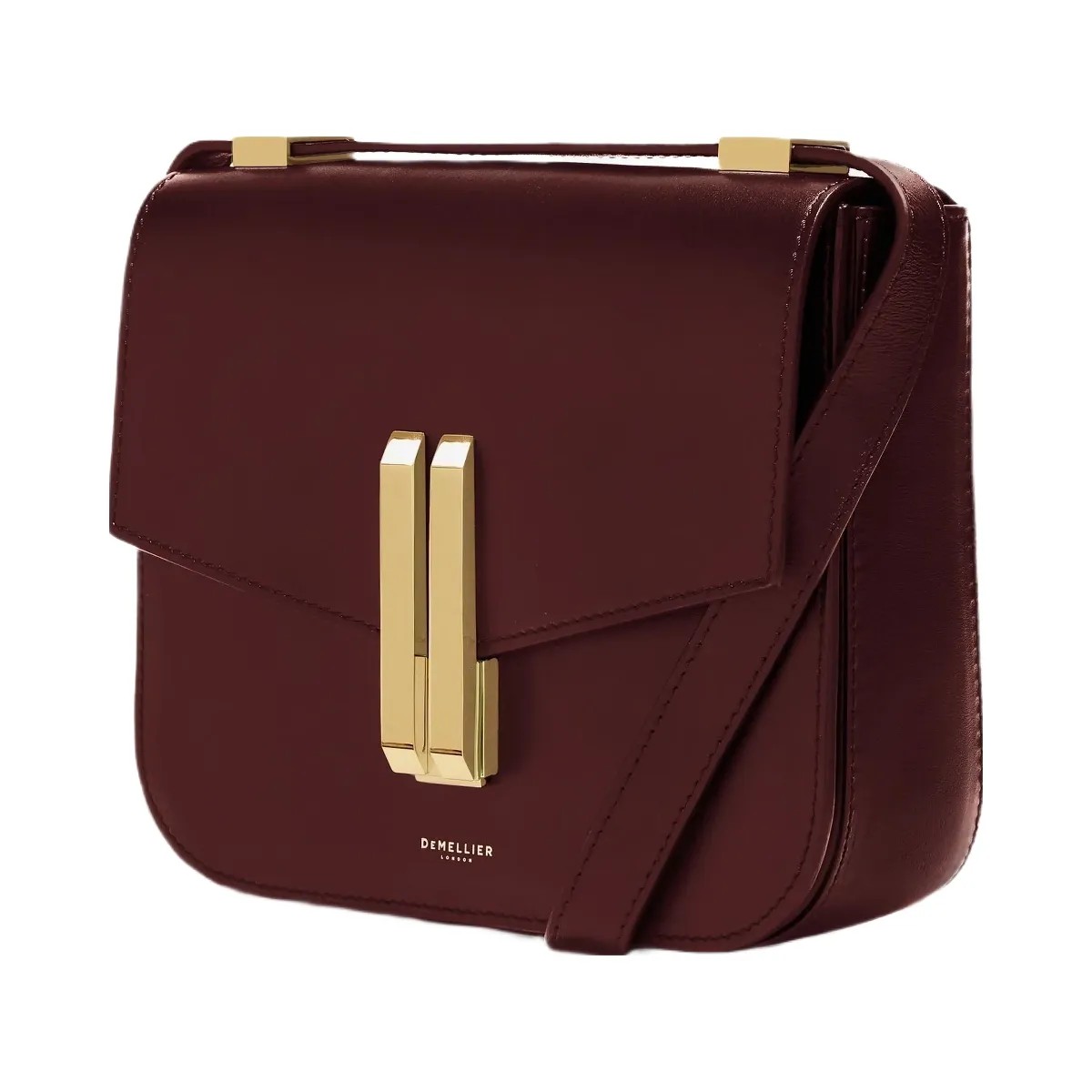 DeMellier The Vancouver burgundy smooth - HypeFly India View 2