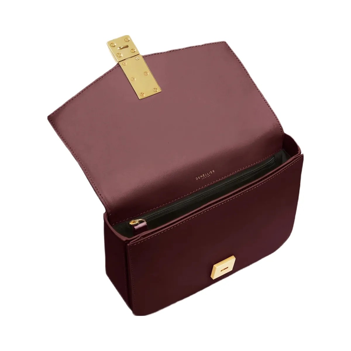 DeMellier The Vancouver burgundy smooth - HypeFly India View 4