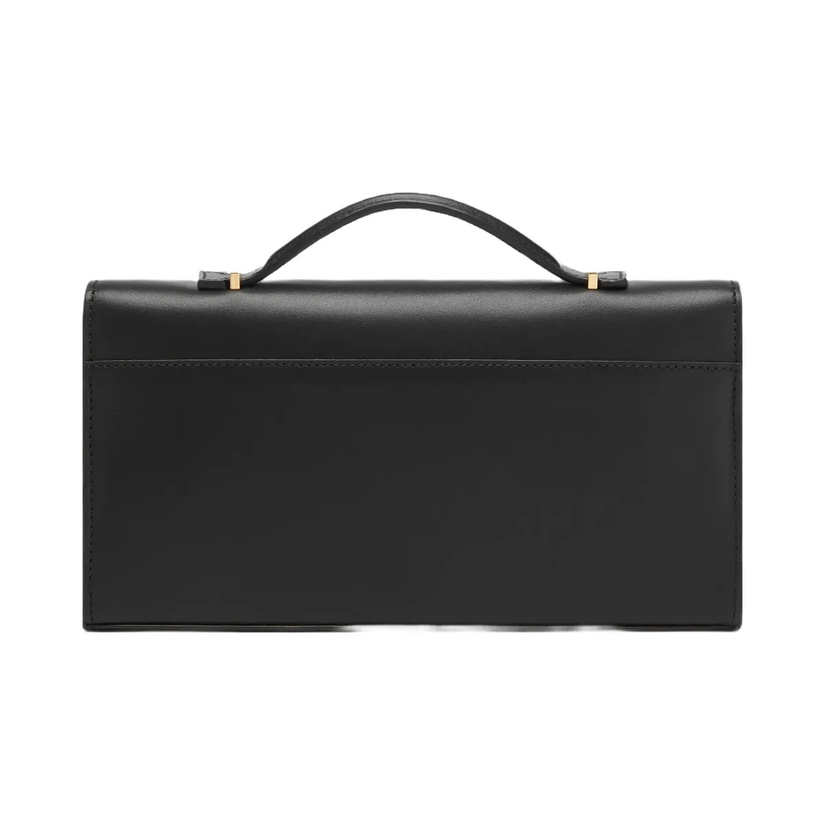 DeMellier The Vancouver Clutch black smooth - HypeFly India View 4