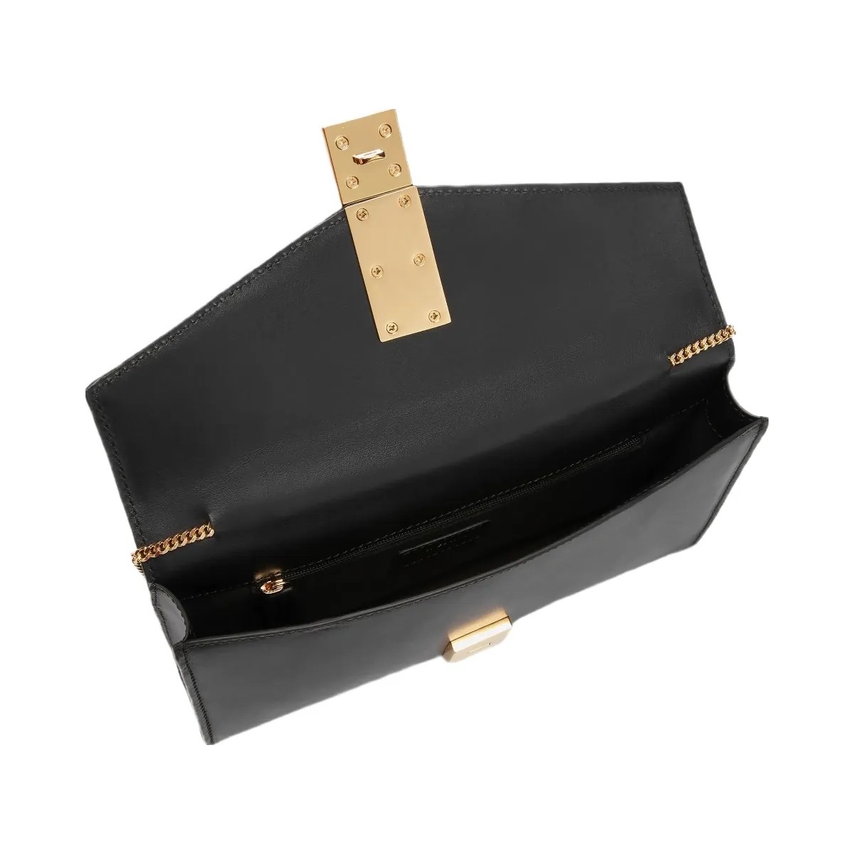 DeMellier The Vancouver Clutch black smooth - HypeFly India View 5