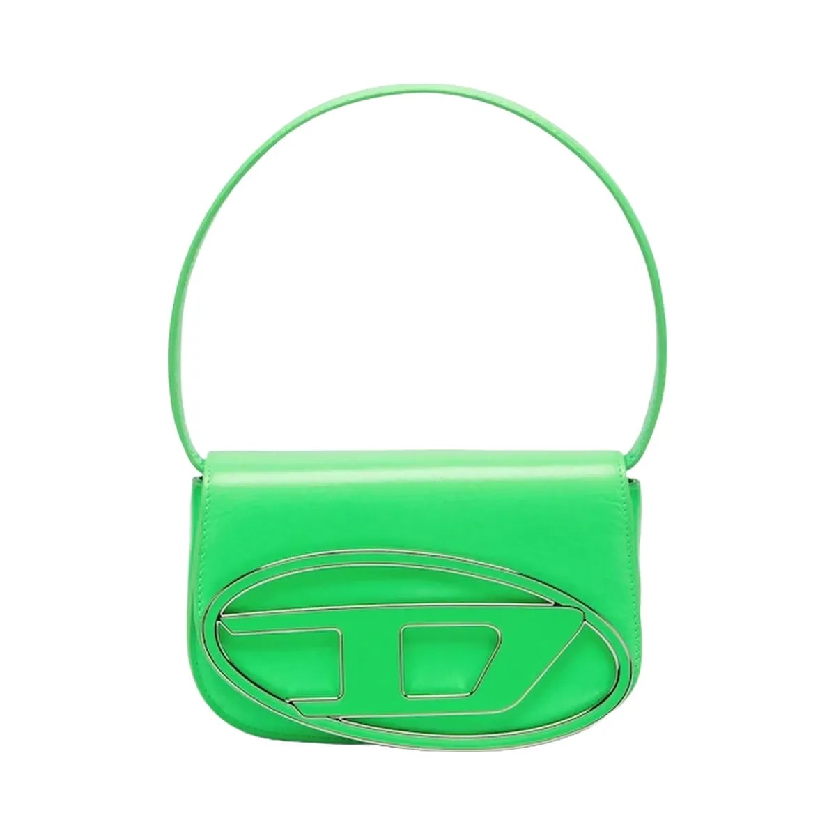 Diesel 1Dr Shoulder Bag Green Fluo - HypeFly India View 1