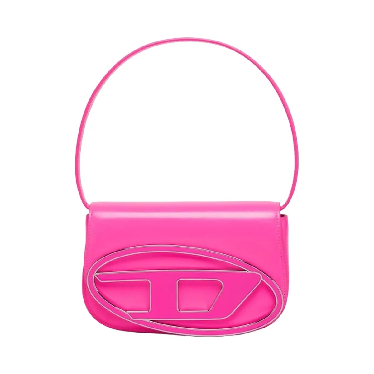 Diesel 1Dr Shoulder Bag Pink Fluo - HypeFly India View 1
