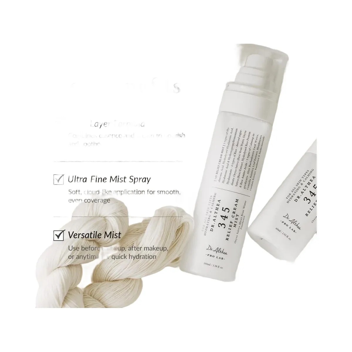 Dr. Althea 345 Relief Cream Mist - HypeFly India View 3