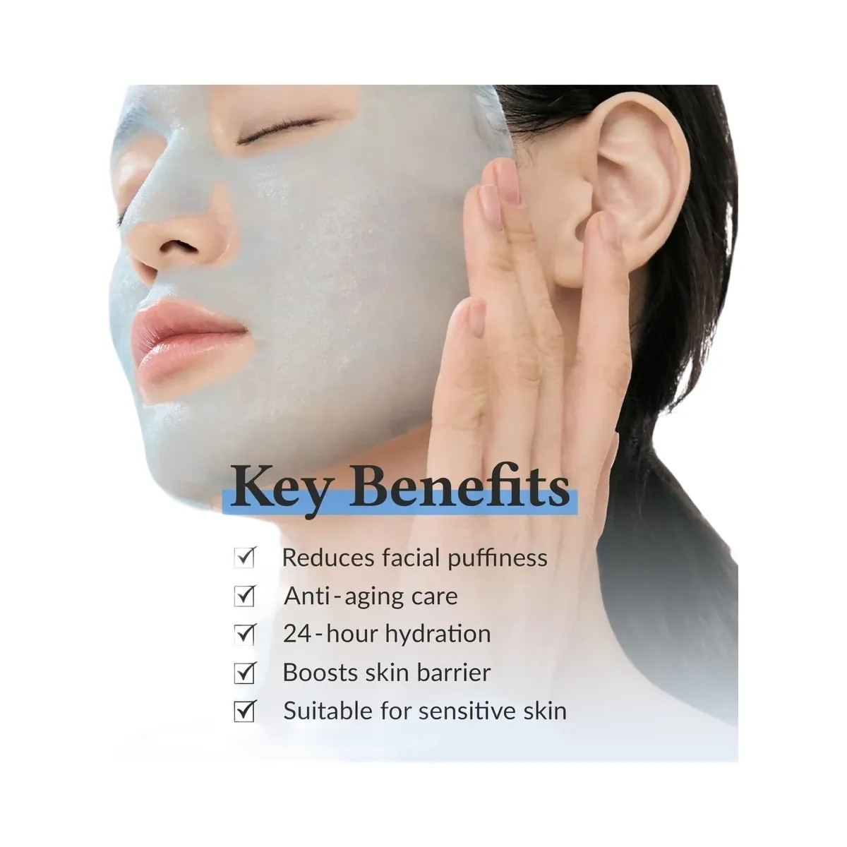 Dr. Althea Aqua Blue Hydration Mask - HypeFly India View 4