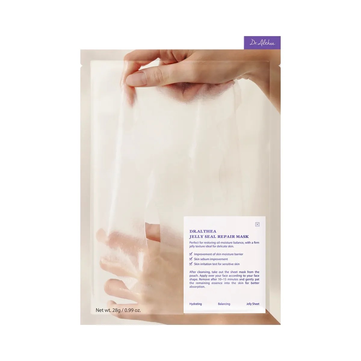 Dr. Althea Jelly Seal Dewy Mask - HypeFly India View 1