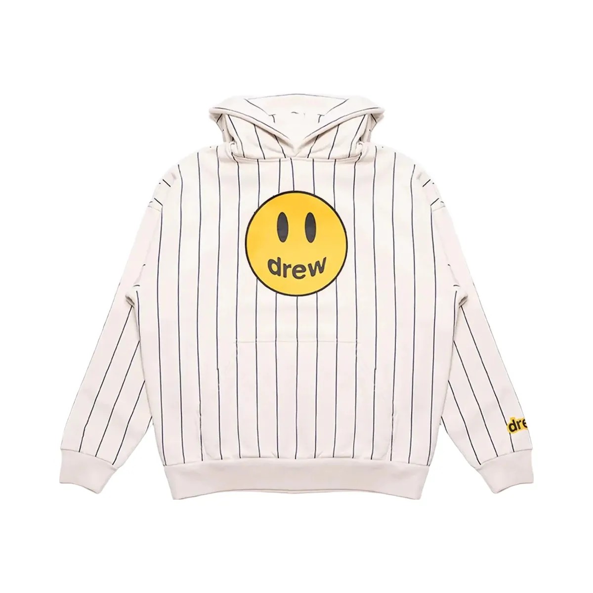 Drew House Mascot Hoodie Navy Pinstripe - HypeFly India View 1