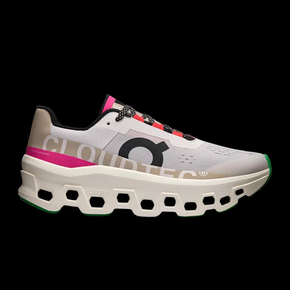 On Running Cloudmonster Silver Ivory - HypeFly India View 1