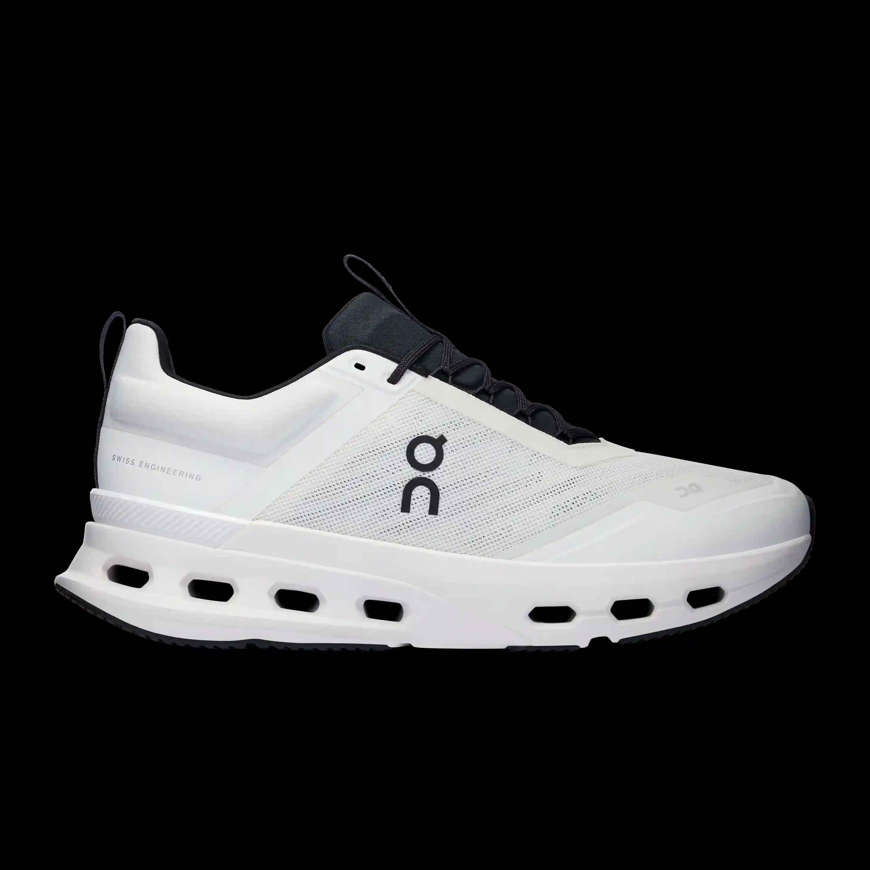 Cloudnova X White Black On Running - HypeFly India View 1