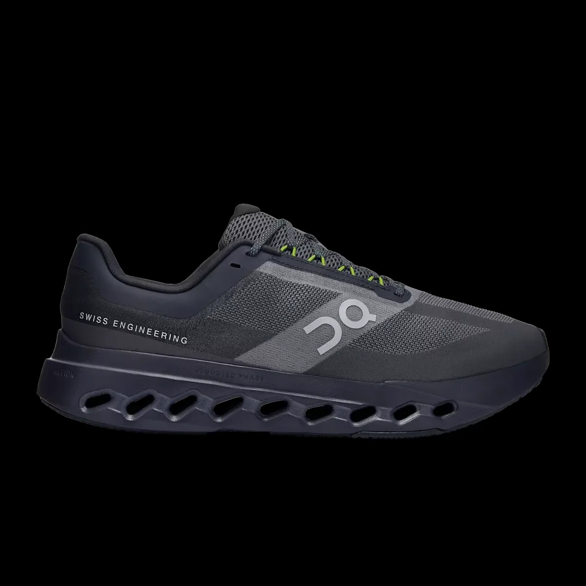 On Running Cloudsurfer Next Lumos Black Iron - HypeFly India View 1