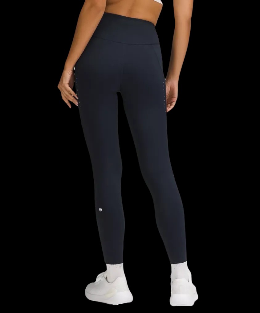  Lululemon Fast and Free High-Rise Tight 25” Pockets Updated True Navy  - HypeFly India View 2