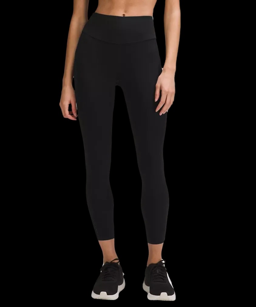  Lululemon Fast and Free High-Rise Tight 25” Pockets Updated Black - HypeFly India View 1