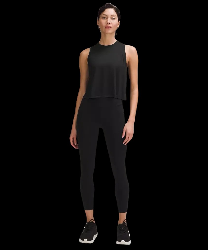  Lululemon Fast and Free High-Rise Tight 25” Pockets Updated Black - HypeFly India View 2
