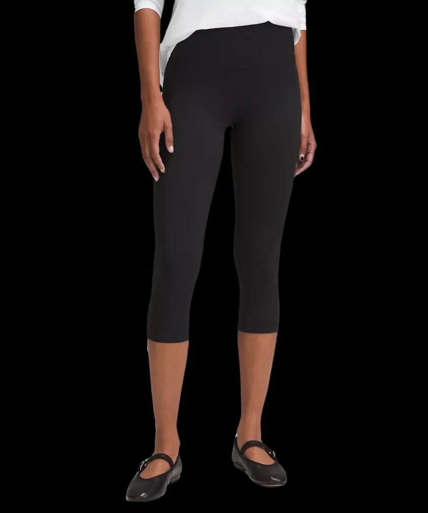 Lululemon Align™ High-Rise Crop 21" Black - HypeFly India View 1