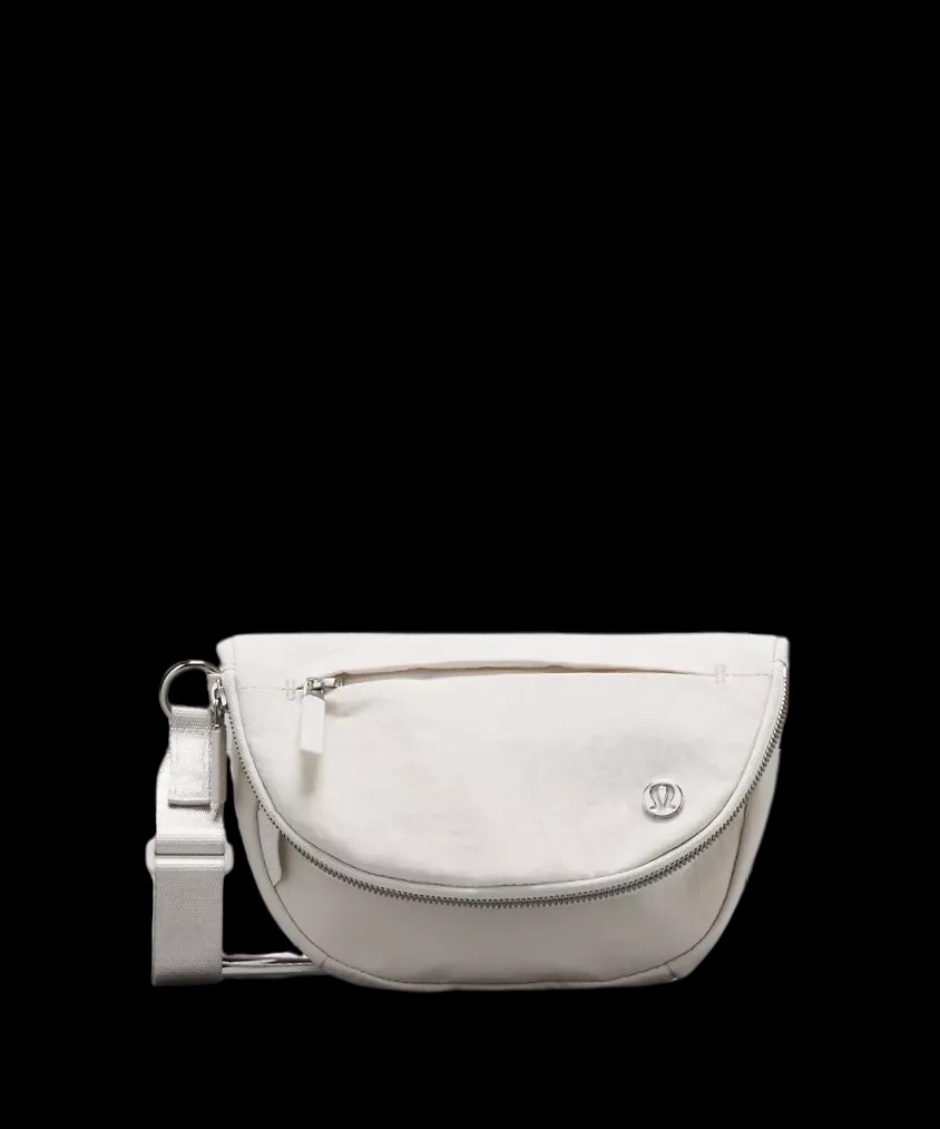 Lululemon All Night Festival Bag Micro 2L White Opal/Silver - HypeFly India View 1