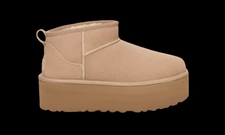 Uggs Classic Ultra Mini Platform Sand - HypeFly India View 1