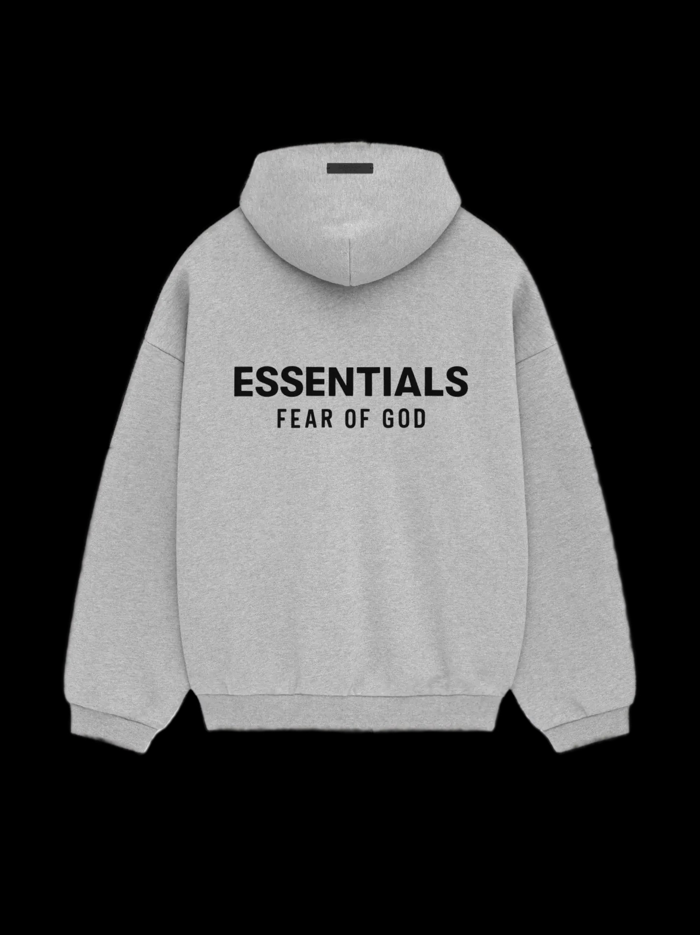 Fear of God Essentials Fleece Hoodie Light Heather Gray FW24 - HypeFly India View 1