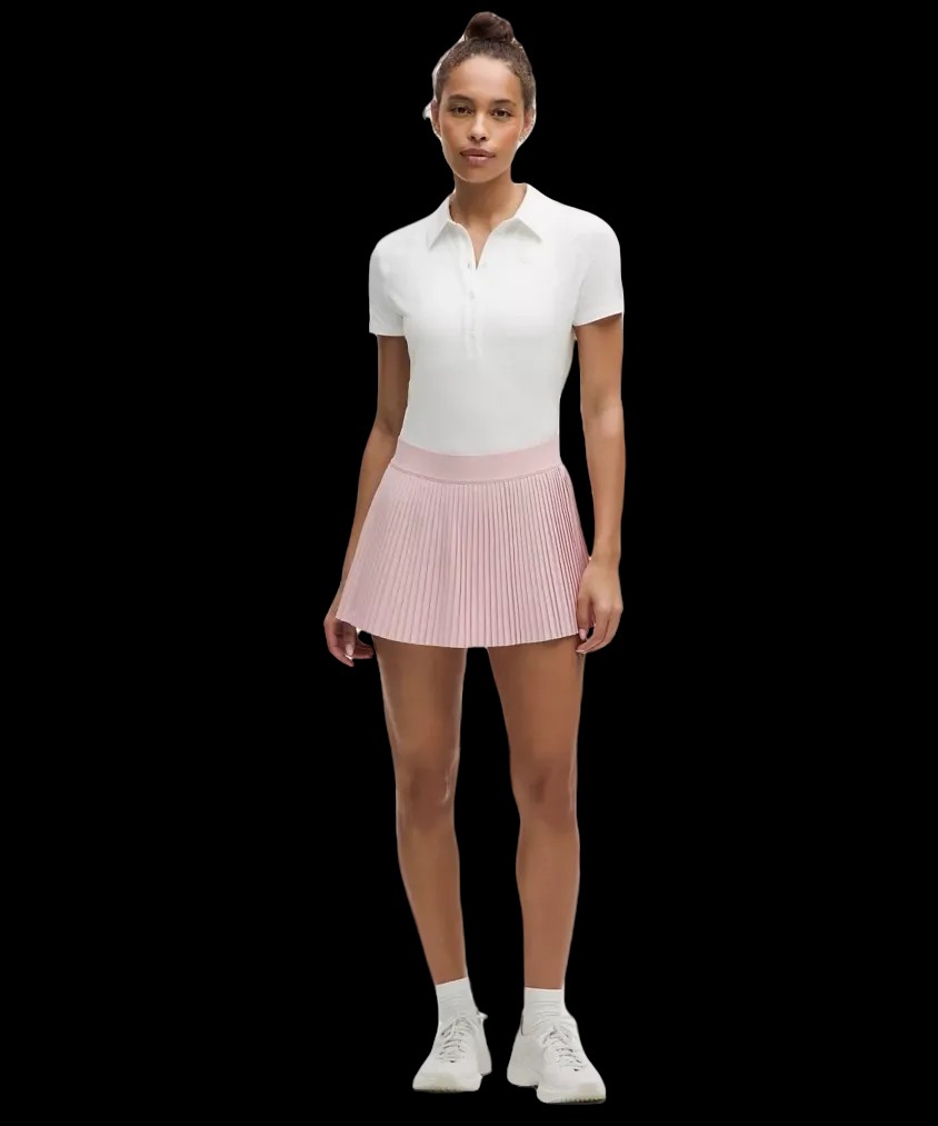 Lululemon Varsity High-Rise Pleated Tennis Skirt Pink Haze - HypeFly India View 2