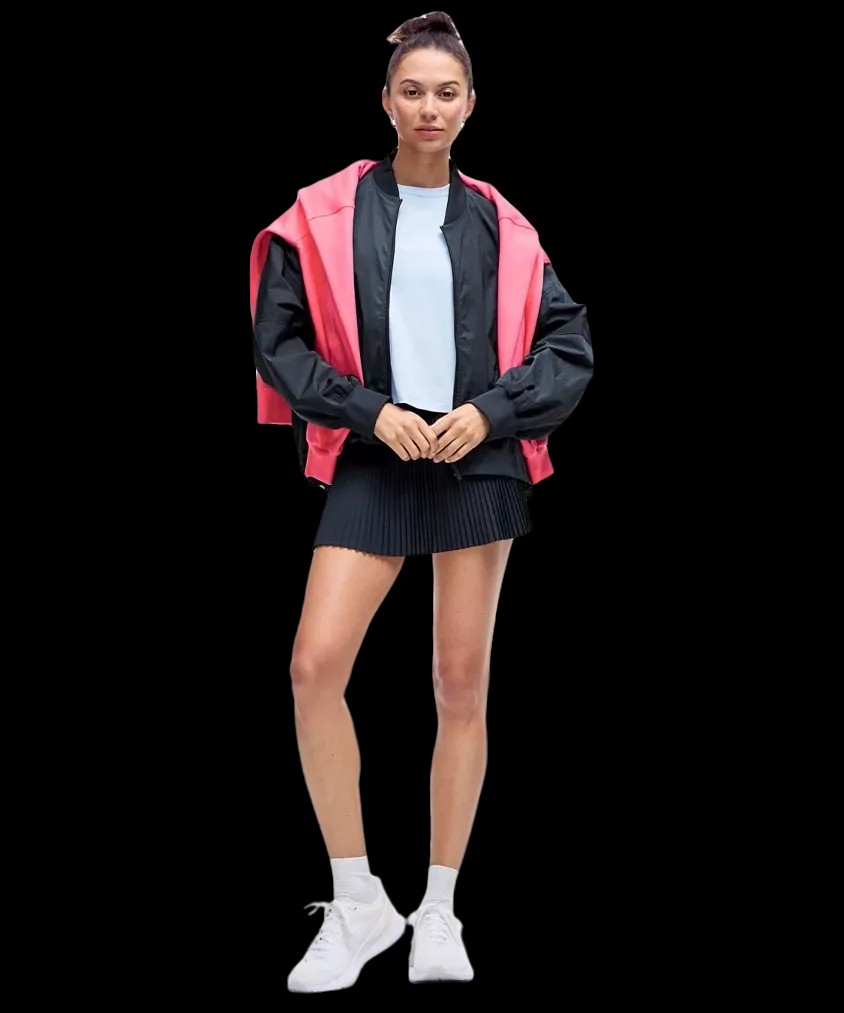 Lululemon Varsity High-Rise Pleated Tennis Skirt True Navy - HypeFly India View 4