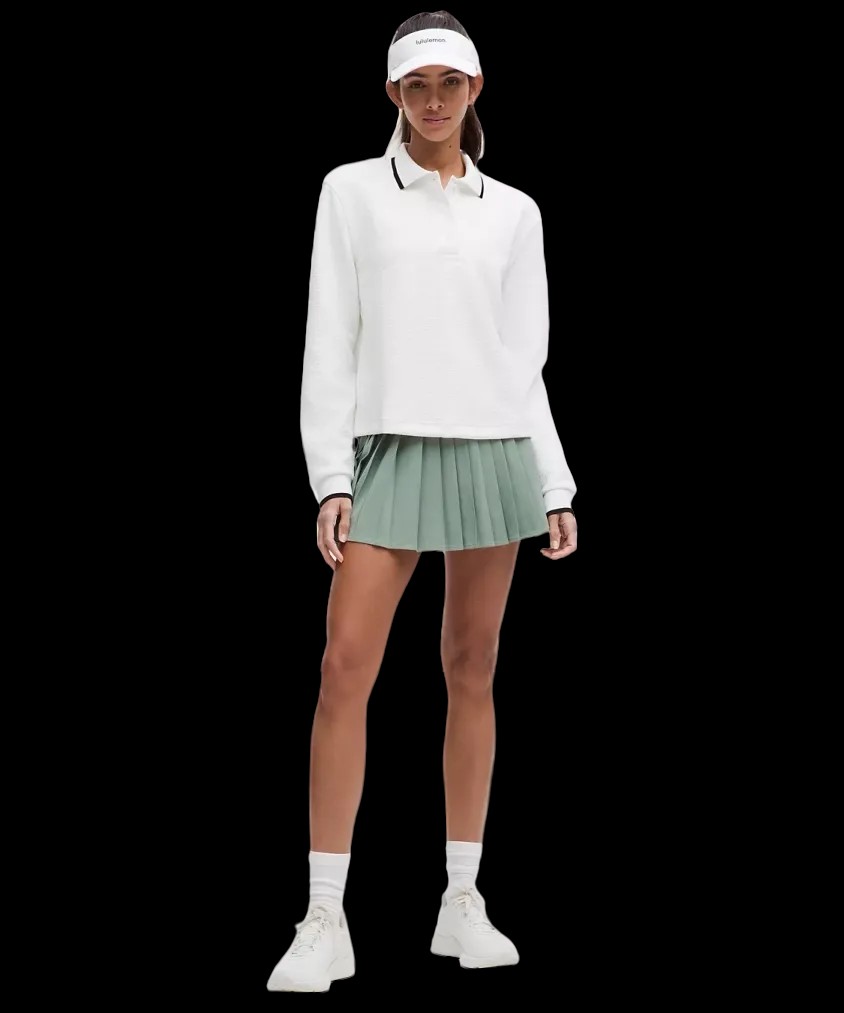 Lululemon High-Rise Pleated Tennis Skirt Crater Blue - HypeFly India View 2