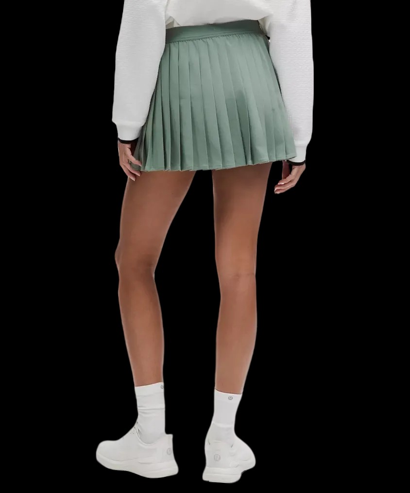 Lululemon High-Rise Pleated Tennis Skirt Crater Blue - HypeFly India View 3