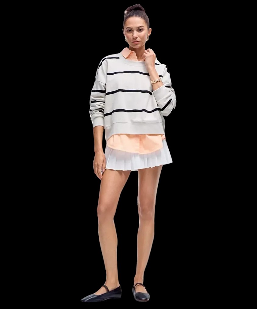 Lululemon High-Rise Pleated Tennis Skirt White - HypeFly India View 2