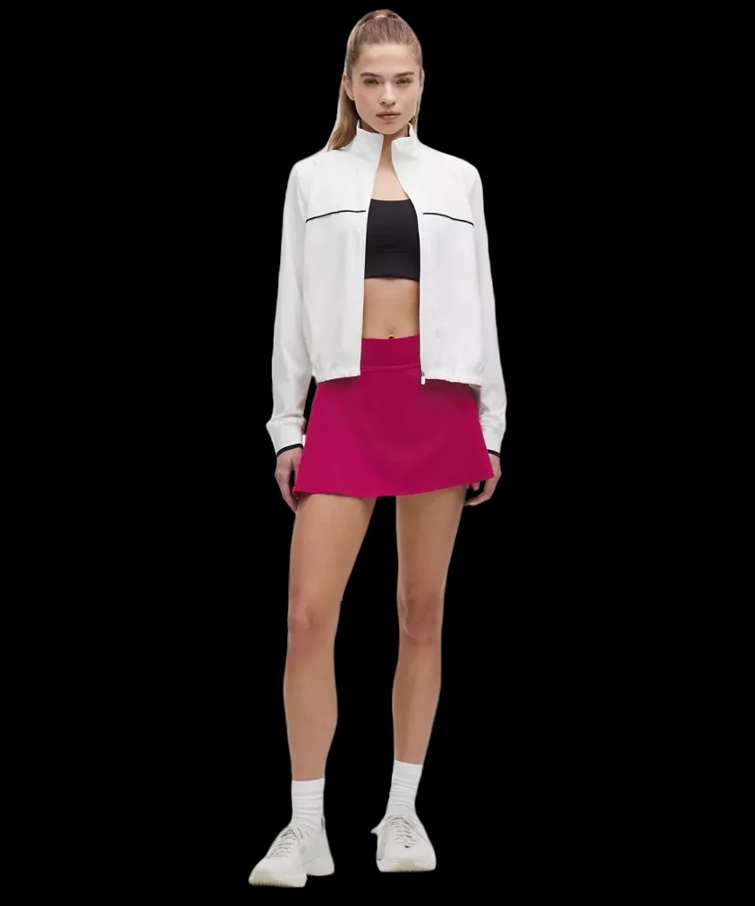 Lululemon Lightweight High-Rise Tennis Skirt Magenta Smoke - HypeFly India View 2