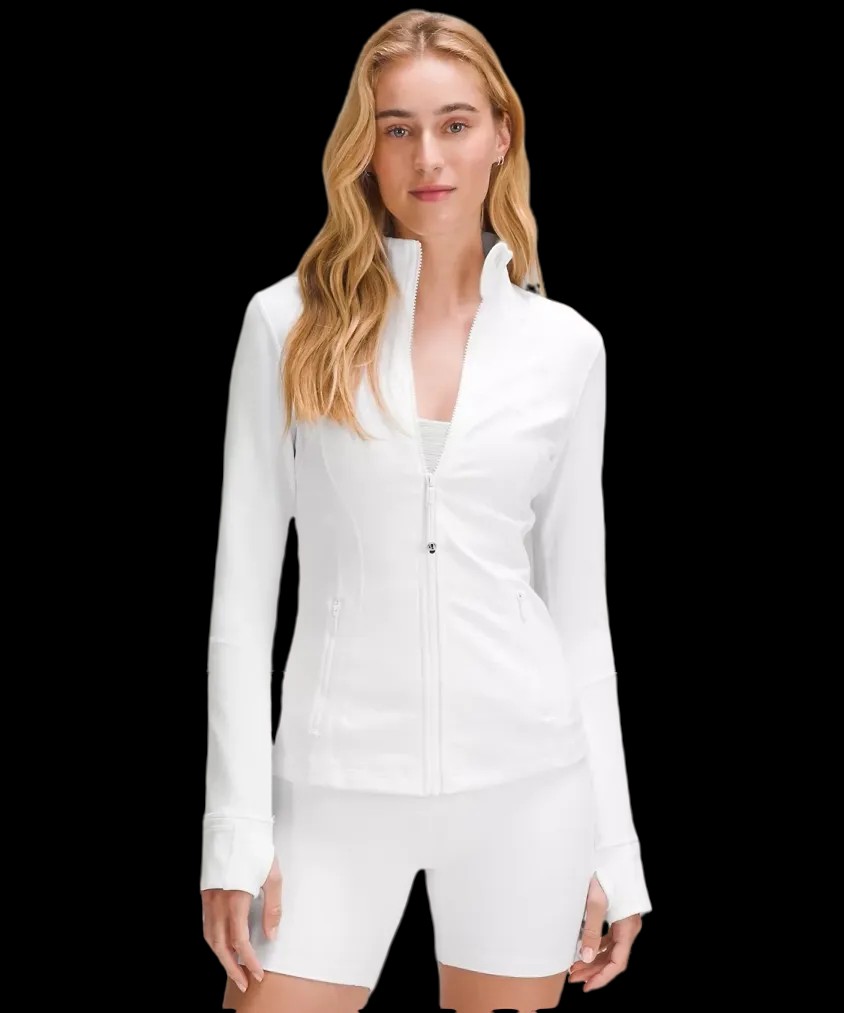 Lululemon Define Jacket Luon White - HypeFly India View 1