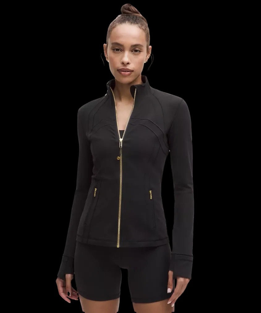 Lululemon Define Jacket Luon Black/Gold - HypeFly India View 1