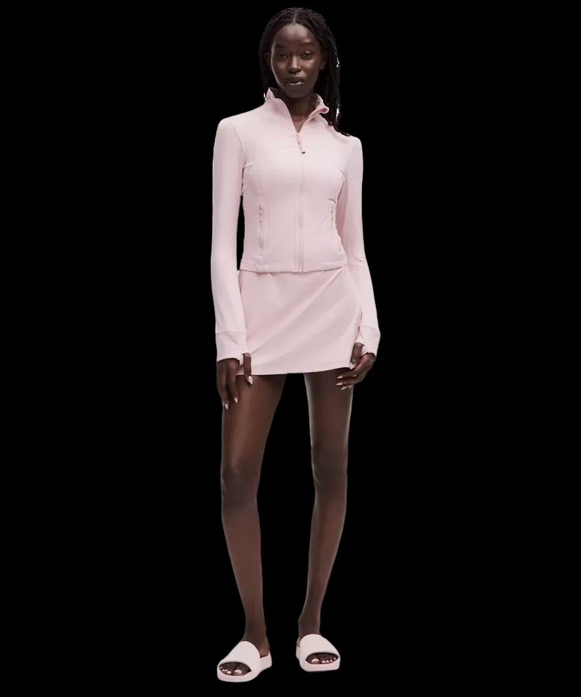 Lululemon Define Cropped Jacket Nulu Pink Haze - HypeFly India View 2