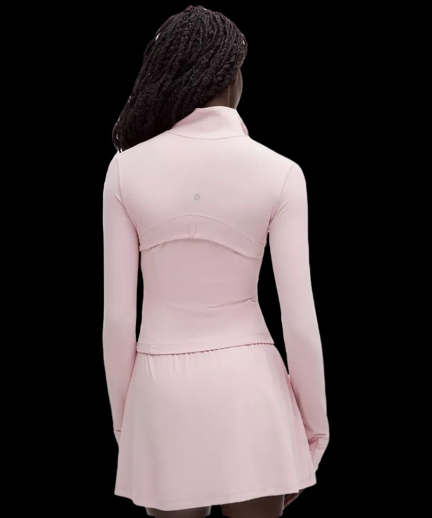 Lululemon Define Cropped Jacket Nulu Pink Haze - HypeFly India View 3