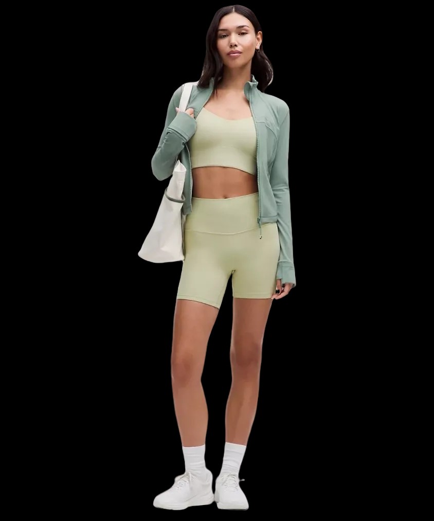 Lululemon Define Cropped Jacket Nulu Crater Blue - HypeFly India View 3