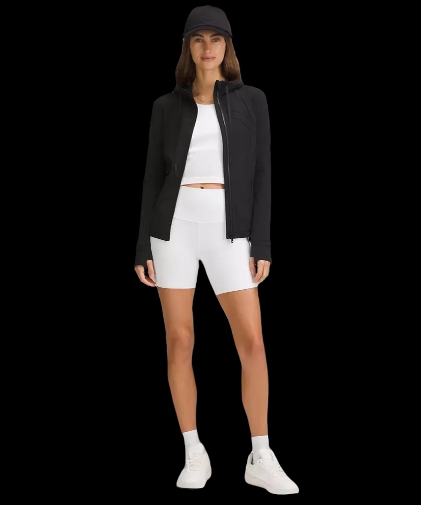 Lululemon Define Hooded Jacket Nulu Black - HypeFly India View 2