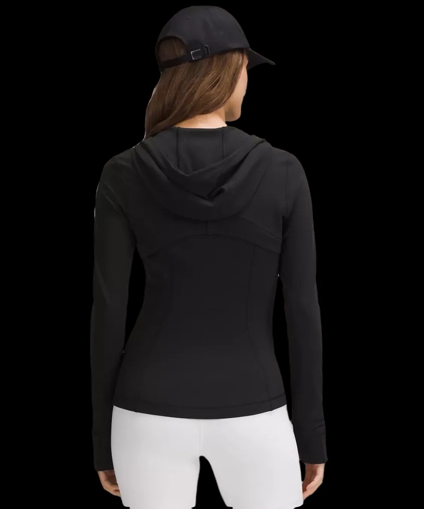 Lululemon Define Hooded Jacket Nulu Black - HypeFly India View 3