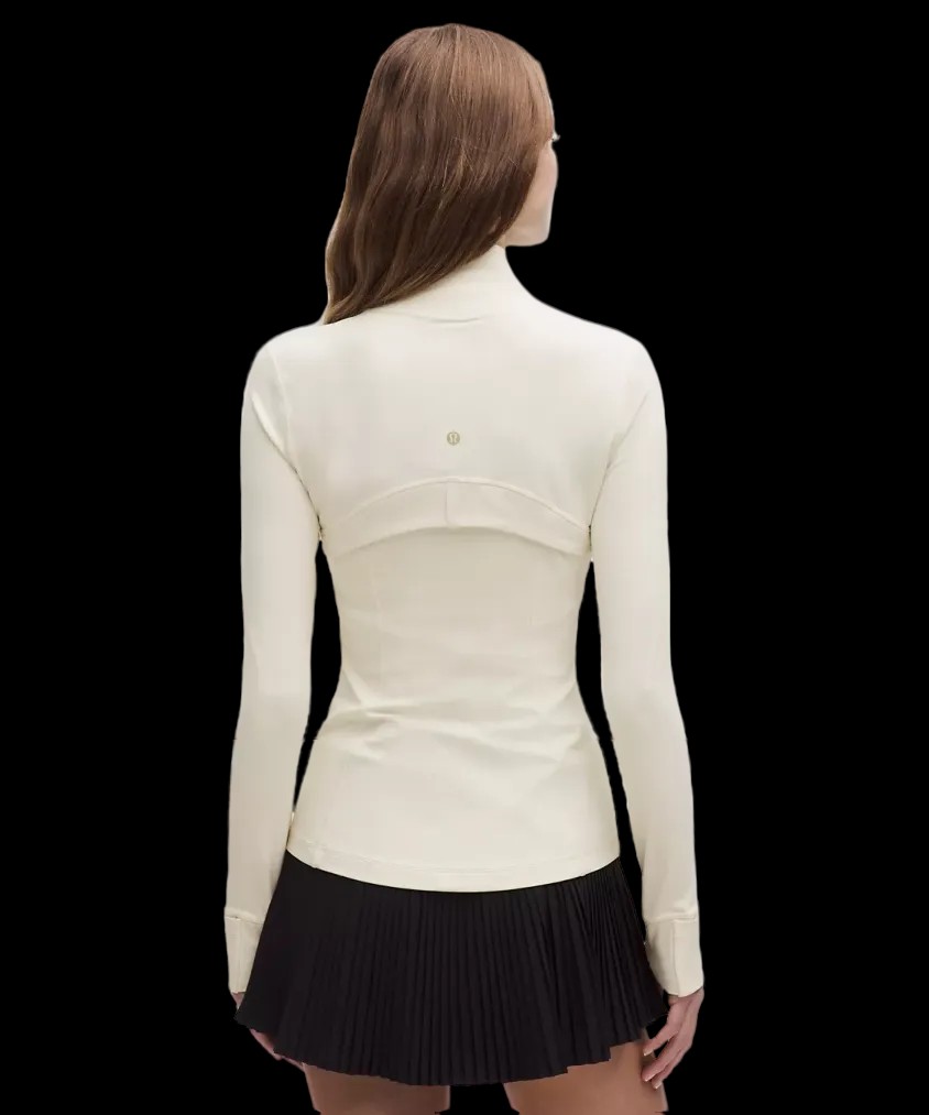 Lululemon Define Jacket Nulu Light Ivory/Gold - HypeFly India View 3