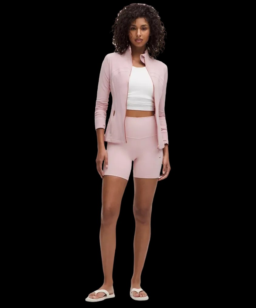 Lululemon Define Jacket Nulu Pink Haze/Rose Gold - HypeFly India View 2