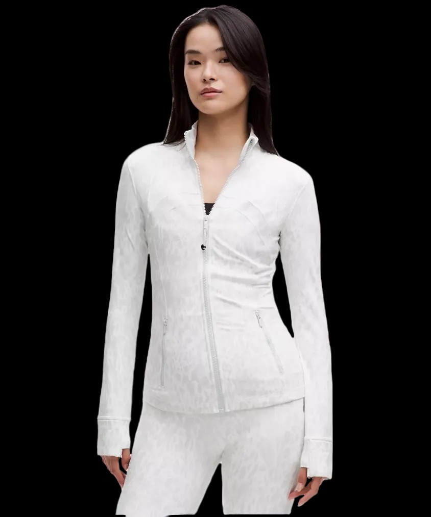 Lululemon Define Jacket Nulu Contour Spot White Multi - HypeFly India View 1