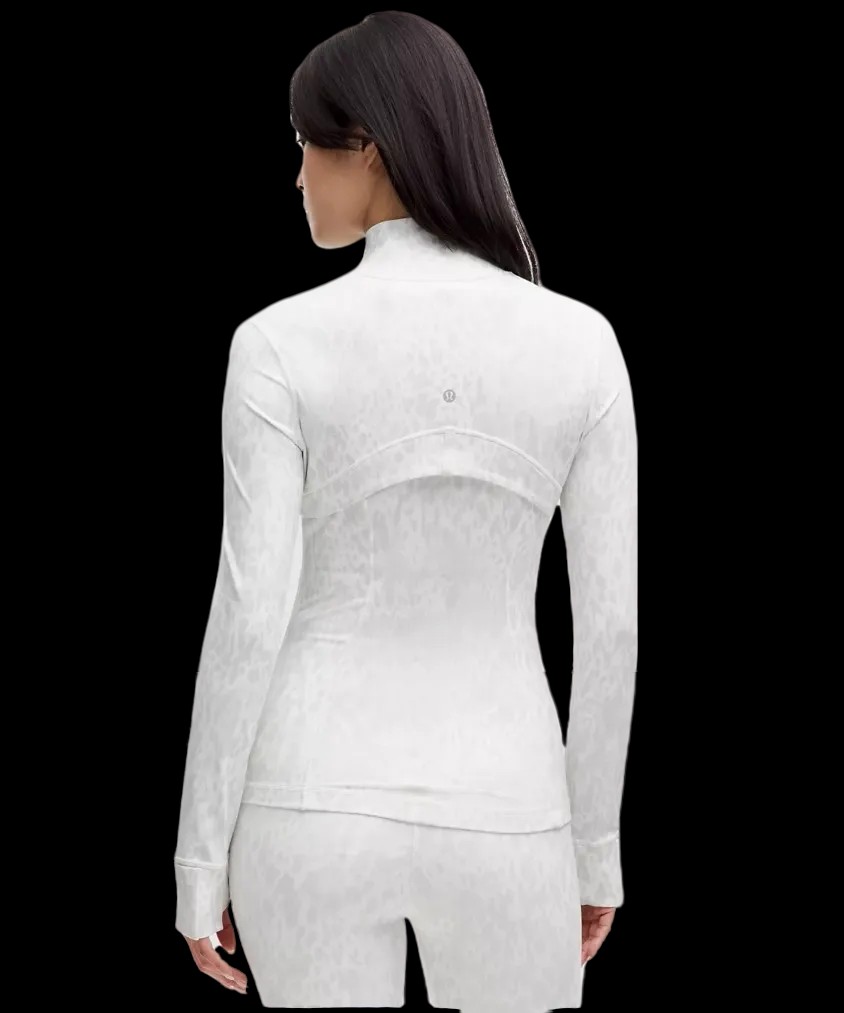 Lululemon Define Jacket Nulu Contour Spot White Multi - HypeFly India View 3