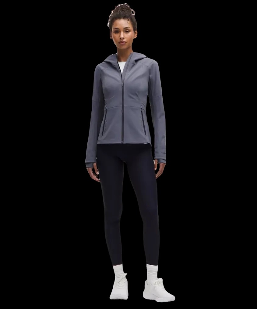 Lululemon Cross Chill Performance Jacket Solar Grey - HypeFly India View 2